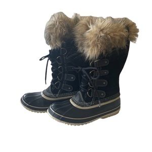 Sorel fur ski / snow boots